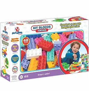 BLOCOS SORTIDOS 48 PÇS MERCOTOYS