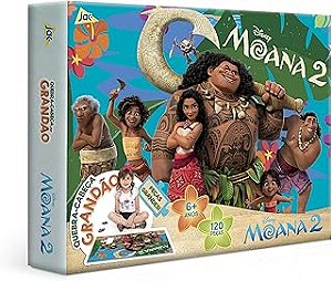 QUEBRA CABEÇA GRANDÃO 120 PC - MOANA 2