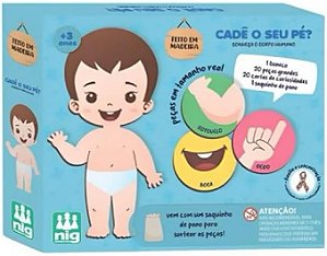 MAD - CADÊ O SEU PÉ- JOGO PEDAGOGICO