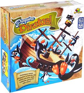 BARCO PIRATA EQUILIBRIO DOS PINGUINS