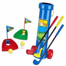 JOGO DE GOLFE C/ CARRINHO BRASKIT