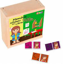 MEMÓRIA ALFABETO EM LIBRAS - MDF - 52PC - EC ST
