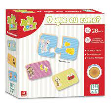 MAD. BE A BÁ- O QUE EU COMO? - 28 PÇS