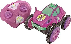 VEICULO BARBIE GLAMOUR FLIP R/C 3FUNC