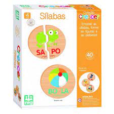 MAD. CRESCER- SÍLABAS - 40 PÇS