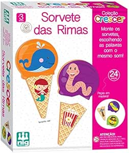 MAD. CRESCER- SORVETE DAS RIMAS - 24 PÇS