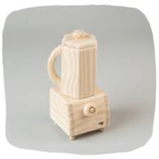 LIQUIDIFICADOR EM MADEIRA OLLY TOYS 1125