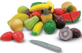 CREC CREC FRUTAS E LEGUMES C/50 PCS