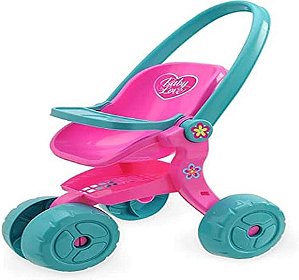 CARRINHO DE BONECA BABY LOVE USUAL