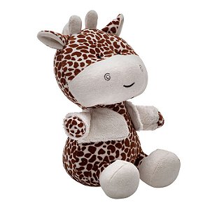 AMIGUINHOS DA FLORESTA - GIRAFA RAJADA MARROM ZIP