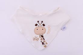 BABADOR BANDANA (2 UNIDADES) GIRAFA/PASSARINHO