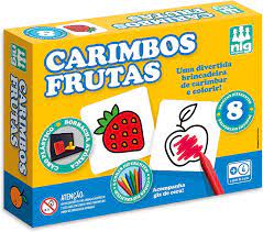 CARIMBOS FRUTAS NIG 8 PÇS EC ST