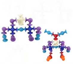 MONTA MONTA GRUDA BLOCKS 100PÇS 6132