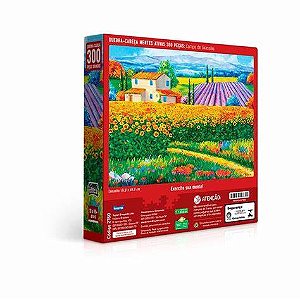 QUEBRA CABEÇA CAMPO DE GIRASSOIS 300 PÇS EC ST