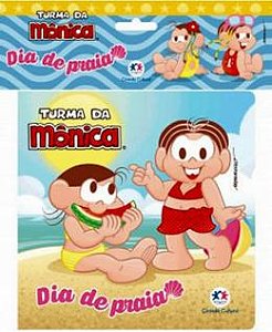 LIVRO DE BANHO TURMA DA MONICA -DIA DE PRAIA