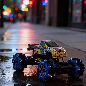 CARRINHO DE CONTROLE REMOTO 7 FUNCOES 360 DRAXX WELLMIX