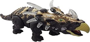 DINOSSAURO COM LUZ E SOM ESTIRACOSSAURO OZZY SRT COR