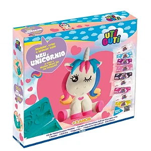 MASSA DE MODELAR KIT MEU UNICORNIO 17PÇ