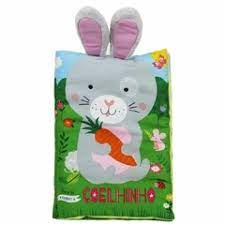 LIVRO DE PANO HORA DE COMER, COELHINHO !