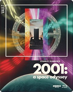 4K UHD + Blu-Ray SteelBook 2001 Uma Odisséia no Espaço | 2001 A Space Odyssey - Stanley Kubrick