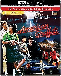 4K UHD + Blu-Ray SteelBook Loucuras de Verão | American Graffiti - George Lucas