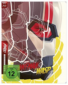 4K UHD + Blu-Ray SteelBook Homem Formiga E A Vespa | Ant Man And The Wasp - Marvel