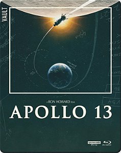 4K UHD + Blu-Ray SteelBook Apollo 13 Do Desastre ao Triunfo | Apollo 13 - Ron Howard