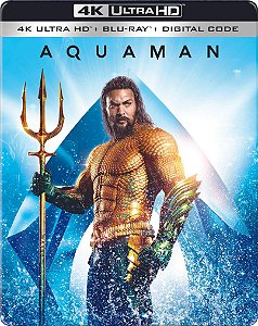 4K UHD + Blu-Ray SteelBook Aquaman | Aquaman - Jason Momoa