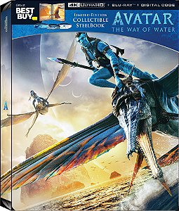 4K UHD + Blu-Ray SteelBook Avatar O Caminho da Água | Avatar The Way Of Water