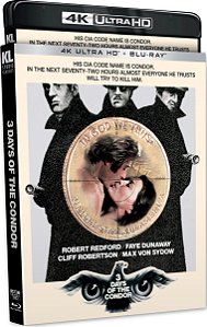 4K UHD + Blu-Ray Três Dias do Condor | 3 Days of the Condor - Robert Redford