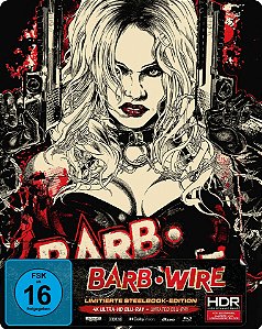 4K UHD + Blu-Ray Barb Wire A Justiceira | Barb Wire - Pamela Anderson
