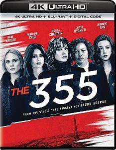4K UHD + Blu-Ray As Agentes 355 - Penelope Cruz
