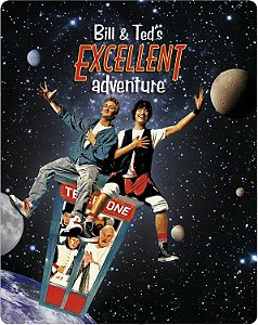 Blu-Ray SteelBook Bill & Ted Uma Aventura Fantástica | Bill & Ted's Excellent Adventure