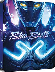 4K UHD + Blu-ray SteelBook Besouro Azul | Blue Beetle - DC - Bruna Marquezine