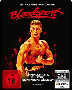 4K UHD + Blu-Ray SteelBook O Grande Dragão Branco | Bloodsport Van Damme