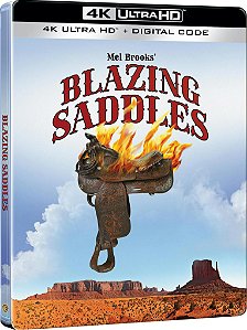 4K UHD SteelBook Banzé no Oeste | Blazing Saddles - Mel Brooks