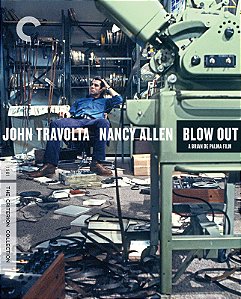 4K UHD + Blu-Ray Um Tiro na Noite | Blow Out - John Travolta Brian de Palma / Criterion