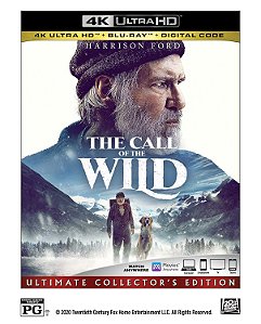 4K UHD + Blu-Ray O chamado da Floresta | The Call of the Wild Harrison Ford
