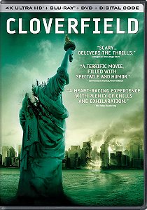 4K UHD + Blu-Ray Cloverfield Monstro | Cloverfield - Dublado e Legendado