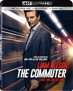 4K UHD + Blu-Ray O Passageiro | The Commuter - Liam Neeson