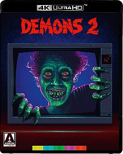4K UHD + Blu-Ray Demons 2 Eles Voltaram | Demons 2 - Dario Argento | Arrow