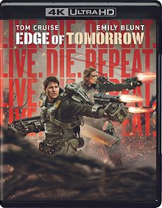 4K UHD + Blu-Ray No Limite do Amanhã | Edge Of Tomorrow - Tom Cruise - Emily Blunt