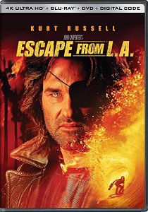 4K UHD + Blu-Ray Fuga de Los Angeles | Escape From L.A. - Kurt Russell