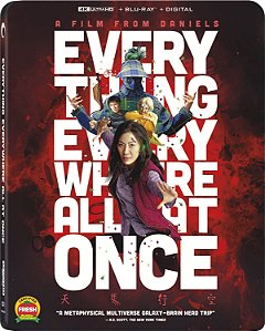 4K UHD + Blu-Ray Tudo em Todo Lugar Ao Mesmo Tempo | Everything Everywhere All At Once
