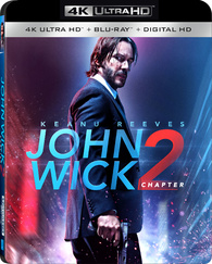 4K UHD + Blu-Ray John Wick Um Novo Dia Para Matar | John Wick Chapter 2 - Keanu Reeves