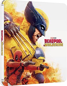 4K UHD + Blu-ray SteelBook Deadpool e Wolverine - Marvel