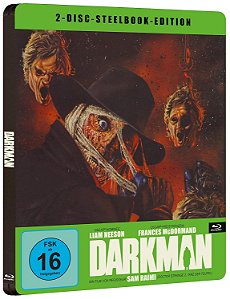 Blu-Ray SteelBook Darkman A Vingança sem Rosto - Liam Neeson Sam Raimi | Darkman