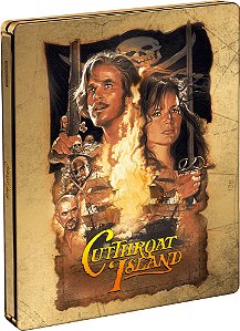 4K UHD + Blu-ray SteelBook A Ilha da Garganta Cortada | Cutthrought Island