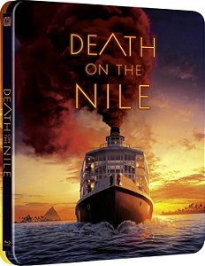 4K UHD + Blu-Ray SteelBook Morte no Nilo | Death on the Nile
