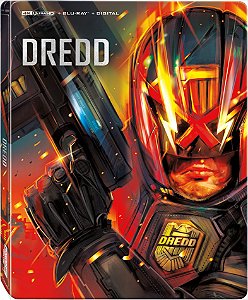 4K UHD + Blu-ray SteelBook Dredd O Juiz do Apocalipse